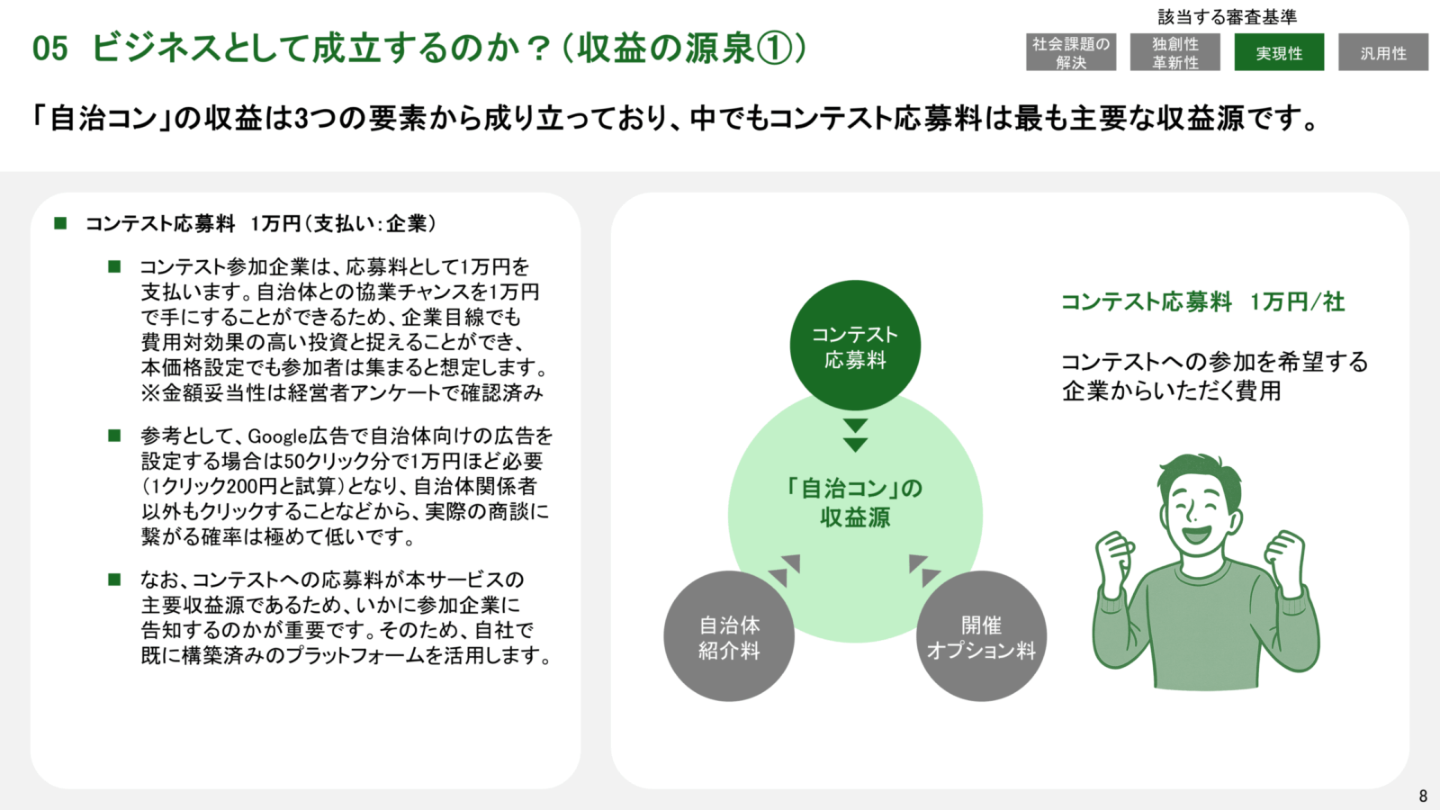 スタートアップピッチ資料