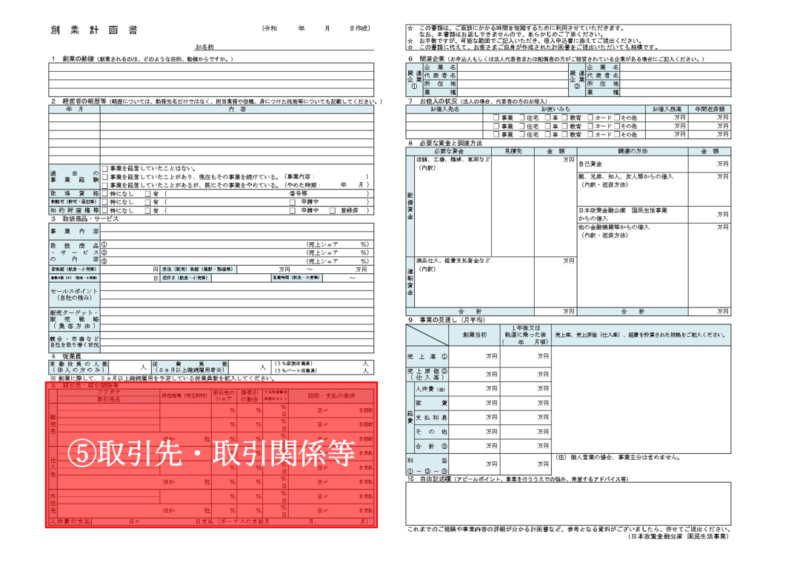 【完全ガイド】創業計画書の「取引先・取引関係等」の書き方｜4つの必須要素